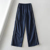 Side Stripes Jogger With Drawstring Cuffs