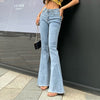 Vintage Denim Ladies Flare Jeans