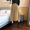 Vintage Corduroy Pleated Skirt