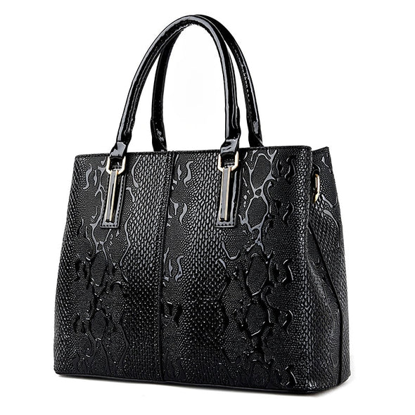 Luxury Patent Leather Handbag