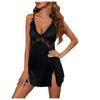 Sexy Lingerie V-Neck Silk Nightgowns